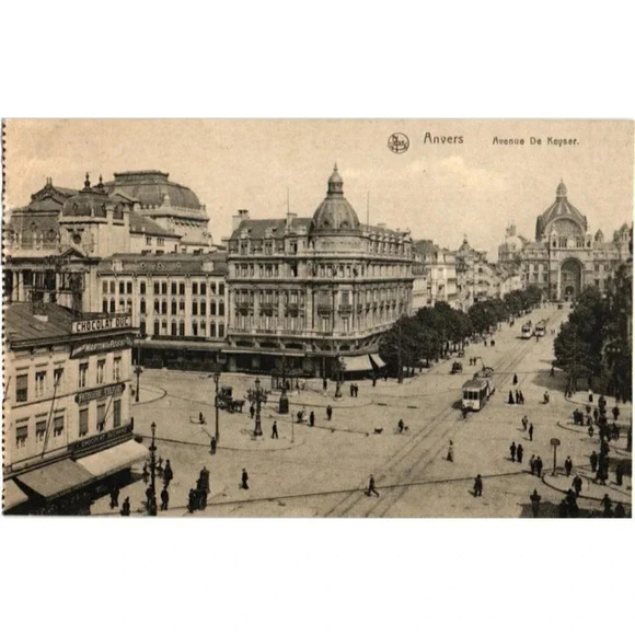 Anvers Avenue De Keyser Postcard - Picture 1 of 2